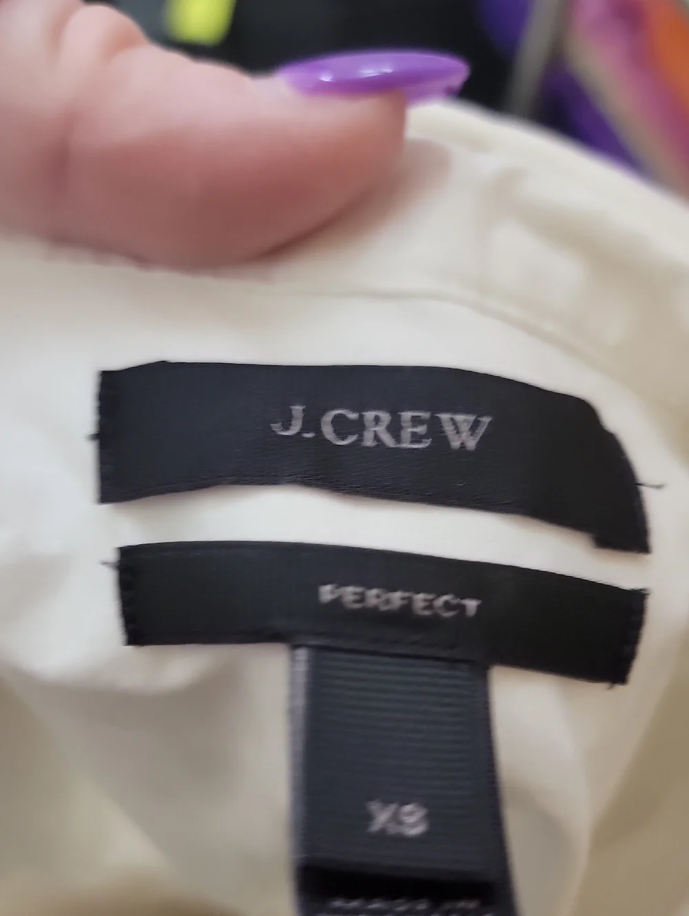 J. Crew White Slim Fit Long-Sleeve Dress Shirt NWOT